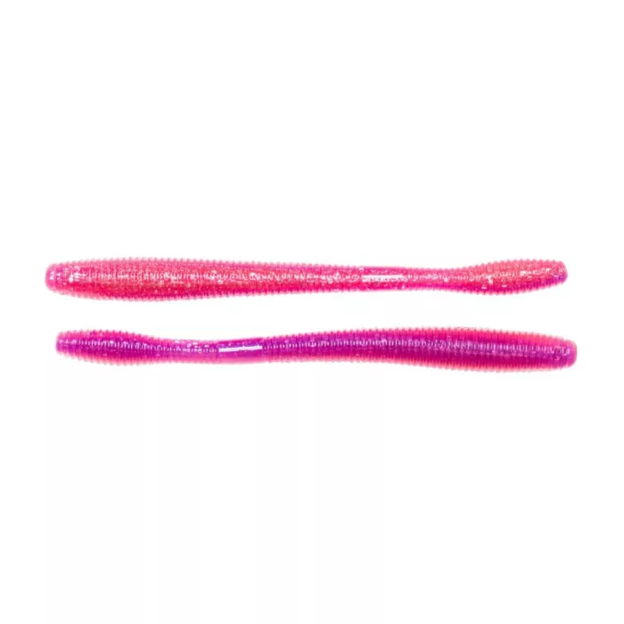 LIVETARGET 4.5" STRAIGHT TAIL WORM PINK / PURPLE 114 MM   SINKING 4DB/CSOMAG