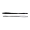 LIVETARGET 4.5" STRAIGHT TAIL WORM BLACK / SILVER 114 MM   SINKING
