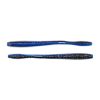 LIVETARGET 4.5" STRAIGHT TAIL WORM BLUE / BLACK 114 MM  SINKING 10DB/CS