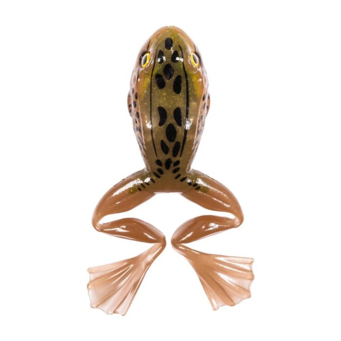 LIVETARGET 2” FREESTYLE FROG 2.0 TAN / BROWN 50 MM  FLOATING