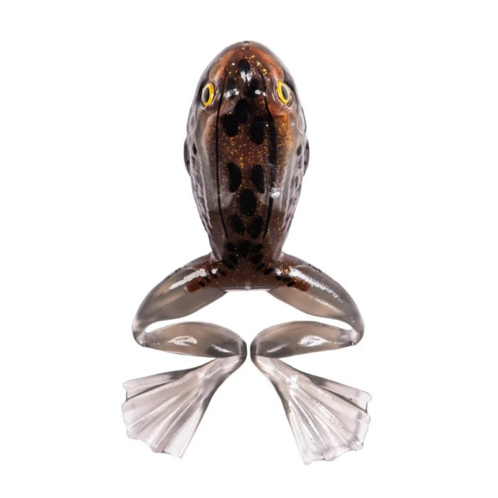 LIVETARGET 2” FREESTYLE FROG 2.0 BRONZE / WHITE 50 MM  FLOATING