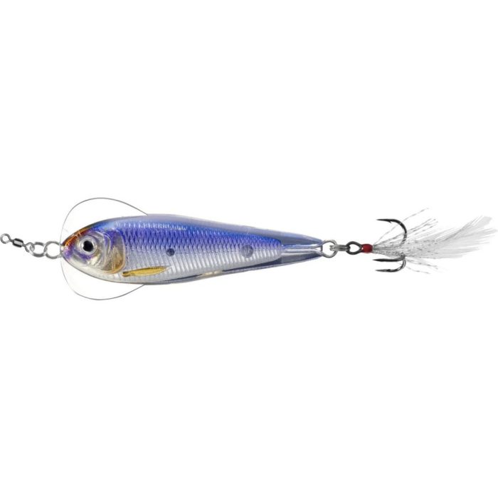 LIVETARGET FLUTTER SHAD SILVER/VIOLET  70MG 28G