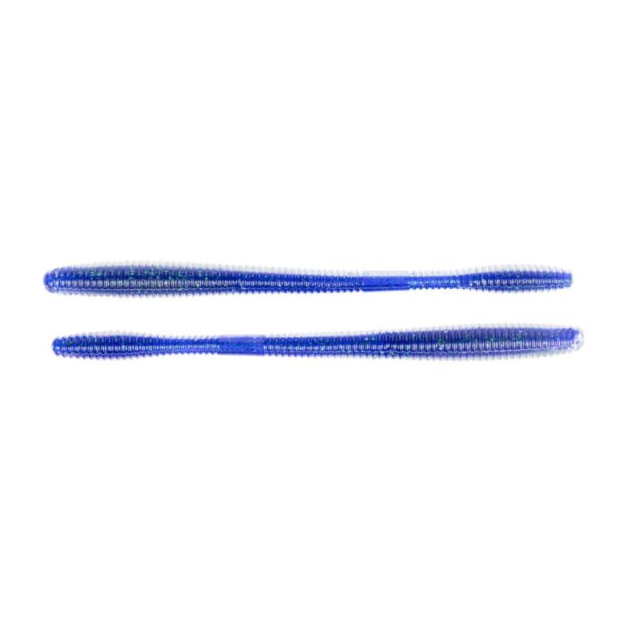 LIVETARGET 5.5" STRAIGHT TAIL WORM BLUE / PURPLE 140 MM  SINKING