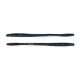 LIVETARGET 5.5" STRAIGHT TAIL WORM BLACK / BLUE 140 MM  SINKING