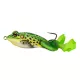 LIVETARGET THE ULTIMATE FROG STRIDE BAIT   FLORO GREEN / YELLOW 63 MM 28 G FLOATING