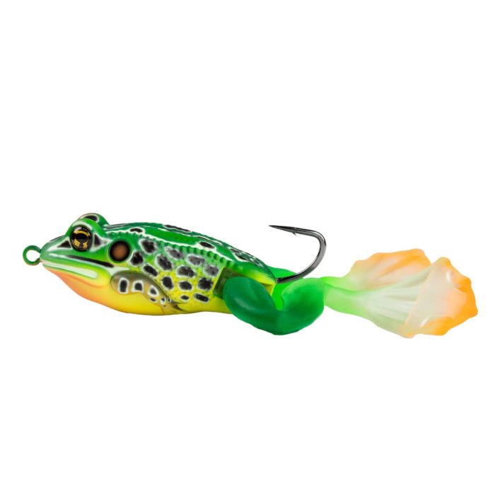 LIVETARGET THE ULTIMATE FROG STRIDE BAIT   EMERALD / RED 63 MM 28 G FLOATING