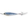 LIVETARGET FLUTTER SHAD JIGGING SPOON SILVER/BLUE  60 MM 21 G SLOW SINKING