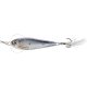 LIVETARGET FLUTTER SHAD JIGGING SPOON SILVER/BLACK 60 MM 21 G SLOW SINKING