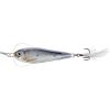 LIVETARGET FLUTTER SHAD JIGGING SPOON SILVER/BLACK 70 MM 28 G SLOW SINKING