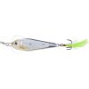 LIVETARGET FLUTTER SHAD JIGGING SPOON GLOW/PEARL 70 MM 28 G SLOW SINKING