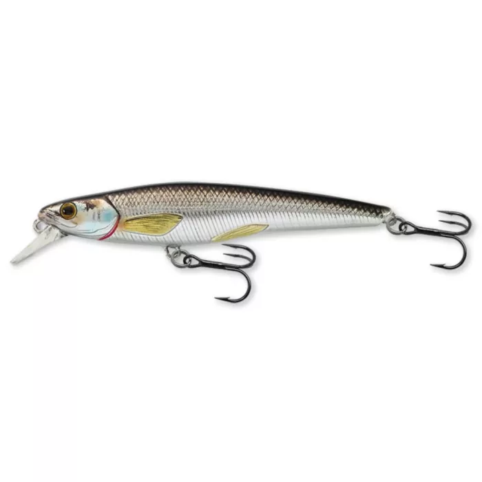 LIVETARGET RAINBOW SMELT JERKBAIT SILVER/BLACK 70 MM 3 G SUSPEND