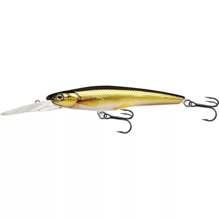 LIVETARGET RAINBOW SMELT JERKBAIT GOLD/BLACK 115 MM 18 G SUSPEND