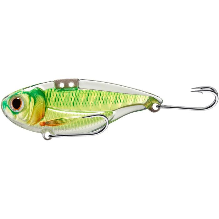 LIVETARGET SONIC SHAD BLADE BAIT GOLD/PERCH 55 MM 7 G SINKING