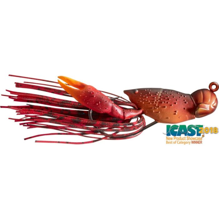 LIVETARGET CRAWFISH JIG RED 40 MM 11 G SINKING