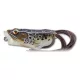 LIVETARGET FROG POPPER BROWN/BLACK 65 MM 14 G FLOATING