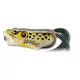 LIVETARGET FROG POPPER EMERALD/BROWN 65 MM 14 G FLOATING