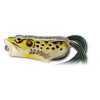 LIVETARGET FROG POPPER EMERALD/BROWN 65 MM 14 G FLOATING