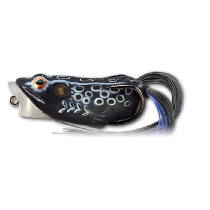 LIVETARGET FROG POPPER BLACK/BLACK 65 MM 14 G FLOATING