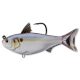 LIVETARGET GIZZARD SHAD SWIMBAIT VIOLET/BLUE 139 MM 56 G SINKING