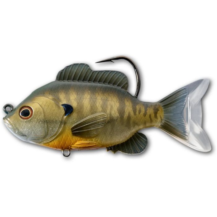 LIVETARGET SUNFISH SWIMBAIT BRONZE BLUEGILL 130 MM 38 G SINKING