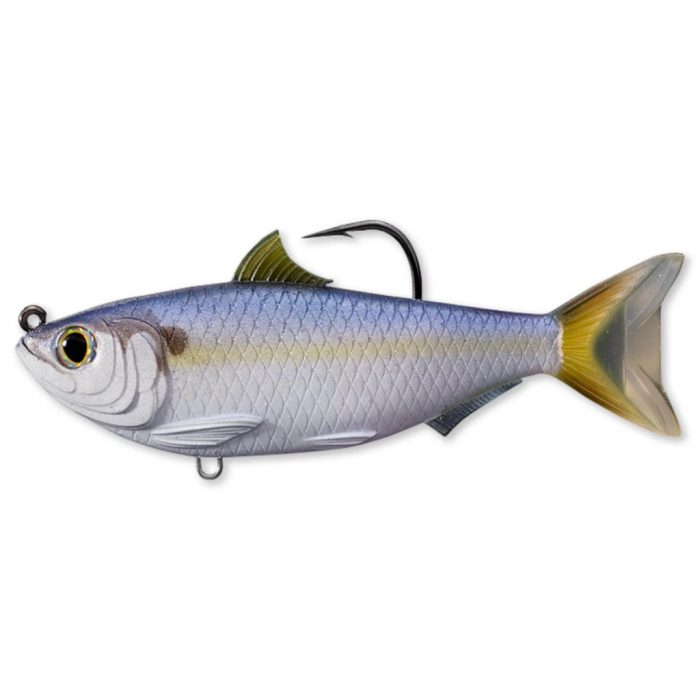 LIVETARGET THREADFIN SHAD SWIMBAIT VIOLET/BLUE 95 MM 14 G SINKING