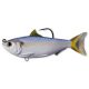 LIVETARGET THREADFIN SHAD SWIMBAIT VIOLET/BLUE 95 MM 14 G SINKING