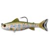 LIVETARGET TROUT (PARR) SWIMBAIT SILVER/OLIVE 131 MM 35 G SINKING