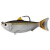 LIVETARGET SCALED SARDINE SWIMBAIT SILVER/GREEN 95 MM 14 G SINKING