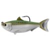LIVETARGET SCALED SARDINE SWIMBAIT SILVER/GREEN 115 MM 28 G SINKING