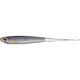 LIVETARGET GHOST TAIL MINNOW DROPSHOT BAIT SILVER/SMOKE 115 MM - SLOW SINKING