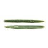 LIVETARGET 5" STICK WORM GREEN / CREAM 125 MM  SLOW SINKING