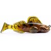 LIVETARTGET 3.3” GOBY PADDLETAIL RIGGED GREEN / BROWN 84MM 12G  SINKING