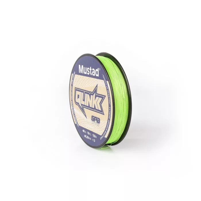 MUSTAD QLINK BRAID 15LB/0.14MM, 165YD/150M C