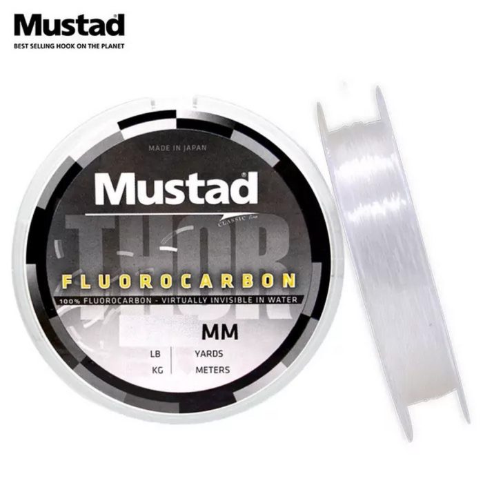 MUSTAD THOR FC LEADER 33YD 60LB 27,2KG C 30M CLEAR