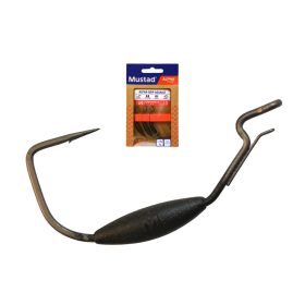 MUSTAD ALPHA-GRIP ASSAULT - WEIGHTED 5G TITANX 3/1 3DB/CS
