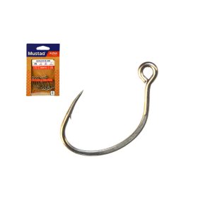 MUSTAD RUTHLESS IN-LINE SINGLE, 1 6PIECES/BAG