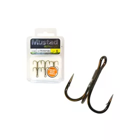 MUSTAD NP ROUND BEND TREBLE HK 2 6DB/CSOMAG