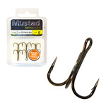 MUSTAD NP ROUND BEND TREBLE HOOK 1 5DB/CSOMAG