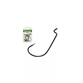 MUSTAD MEGA BITE WORM HOOK 1/0 7DB/CSOMAG