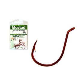 MUSTAD DROPSHOT BN HOOKS 2 10DB/CSOMAG