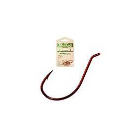 MUSTAD RED DROPSHOT HOOKS 2 10DB/CSOMAG