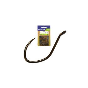 MUSTAD ULTRA NP SINGLE CATFISH, BLACK NICKEL 1/0 7DB/CSOMAG