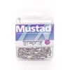 MUSTAD O'SHAUGHNESSY STAINLESS HOOKS STAINLESS STEEL 7/0 3DB/CSOMAG