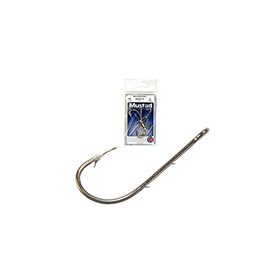 MUSTAD BEAK HOOKS, BAITHOLDER NICKEL 1 10DB/CSOMAG