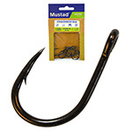 MUSTAD O'SHAUGHNESSY,STRAIGHT,RINGED 2/0 7DB/CSOMAG