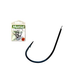MUSTAD BLUE ALLROUND HOOK 1 10DB/CSOMAG
