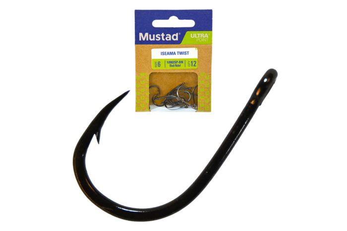 MUSTAD ISEAMA TWIST HOOK 6 12DB/CSOMAG