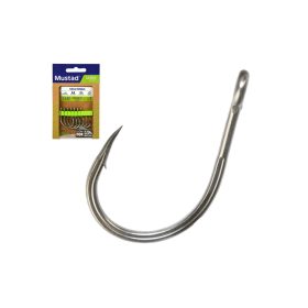MUSTAD KAIJU SINGLE RING TITAN STEEL 1/0 7DB/CS