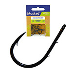 MUSTAD EYED BAITHOLDER HOOK 6 12DB/CSOMAG
