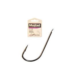MUSTAD ULTRA NP MATCH MAGGOT SPADE BARBED 10 10DB/CSOMAG
